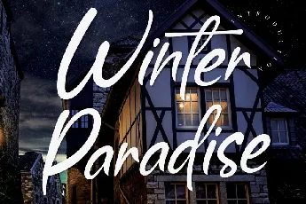 Winter Paradise Script font