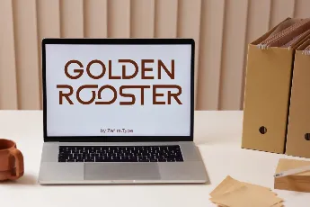 Golden Rooster font