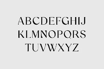 Engraved font