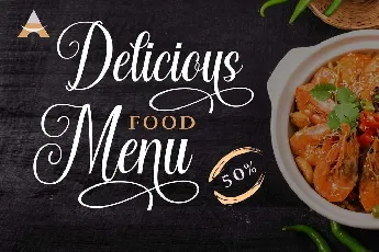 Beautiful Cuisines font