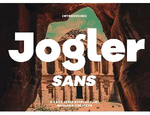 Jogler font