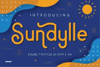 Sundylle font