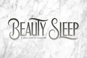 Beauty Sleep Demo font