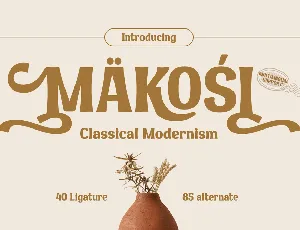 MAKOSItrial font