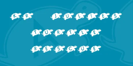 KR Julies Turtle Rescue font