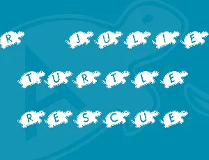 KR Julies Turtle Rescue font