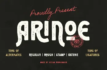 Arinoe Vintage font