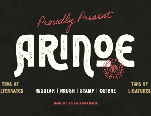 Arinoe Vintage font