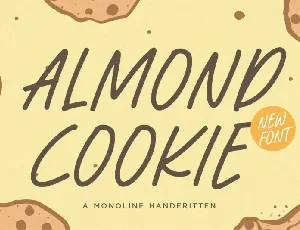 Almond Cookie font