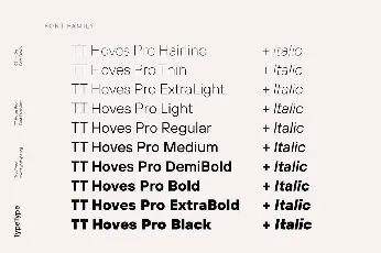 TT Hoves Pro font