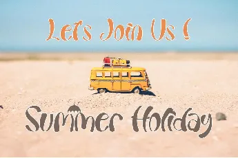 Summer Beach font