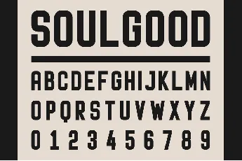 Soulgood font