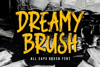 Dreamy Brush font