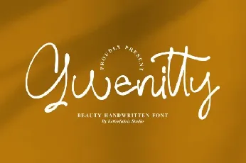 Gwenitty font