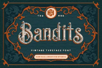 Bandits font