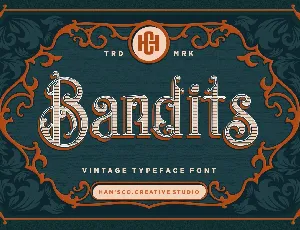 Bandits font