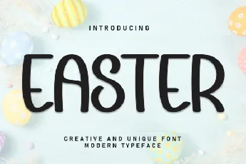 Easter Display font