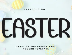 Easter Display font