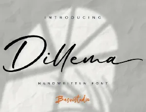 Dillema font