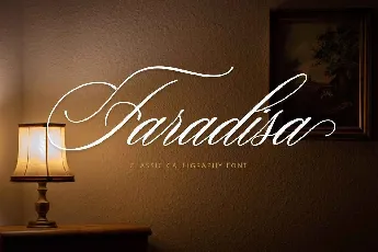 Faradisa Script Free Download font