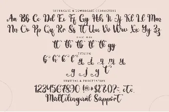 Hattie - Personal font