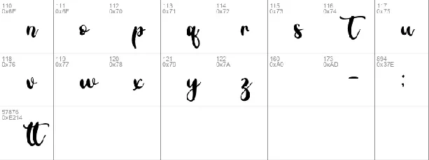 Hattie - Personal font