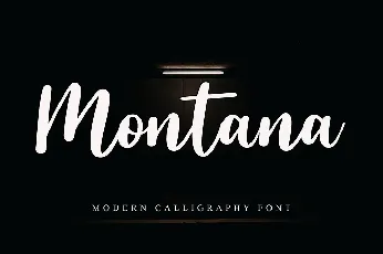 Montana font