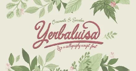 Yerbaluisa font