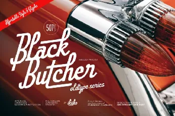 Black Butcher font