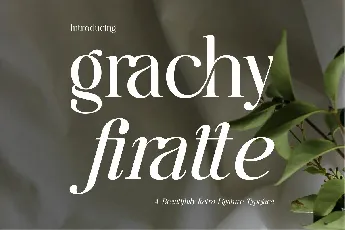 Grachy Firatte font