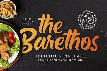 The Barethos font