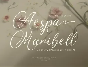 Aespa Maribell font