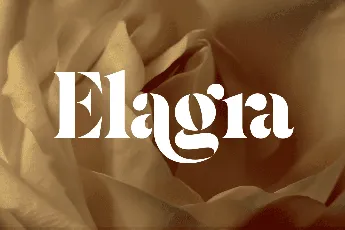 Elagra font