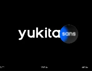 Yukita Sans font