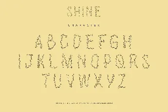 Shine font