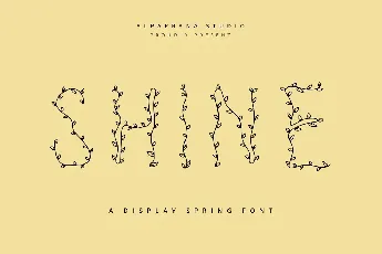 Shine font