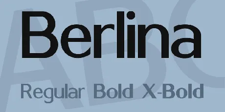 Berlina font