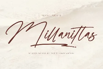 Millanittas font