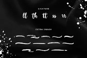 Cithally Brush font