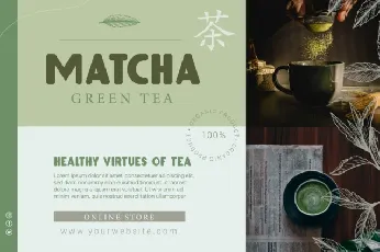 Matcha Lemonade font