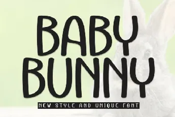 Baby Bunny Display font