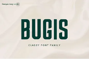 Bugis font