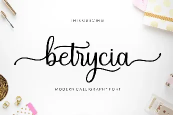 Betrycia font