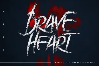 Brave Heart font