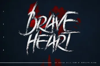 Brave Heart font