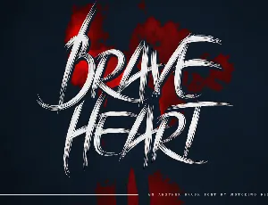 Brave Heart font