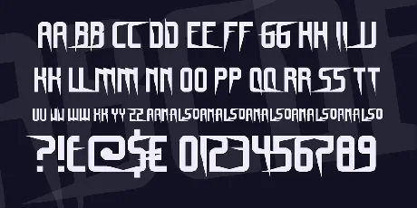 Gnome Splinters font