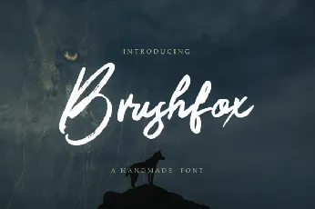 Brushfox Script font