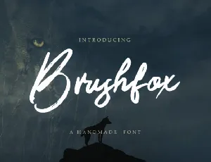 Brushfox Script font