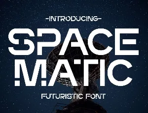 Space Matic font